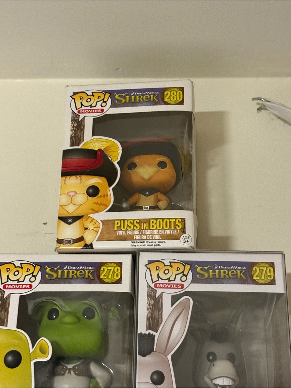 Funko Pop! Puss in Boots Vinyl Figure - Orange, Black, Red